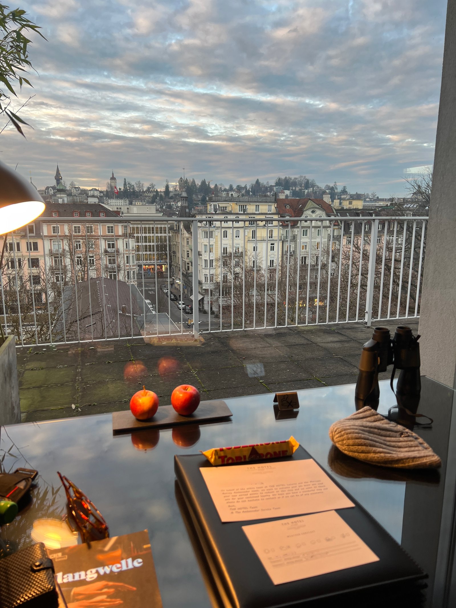 The Hotel Lucerne on Lake Lucerne, Switzerland