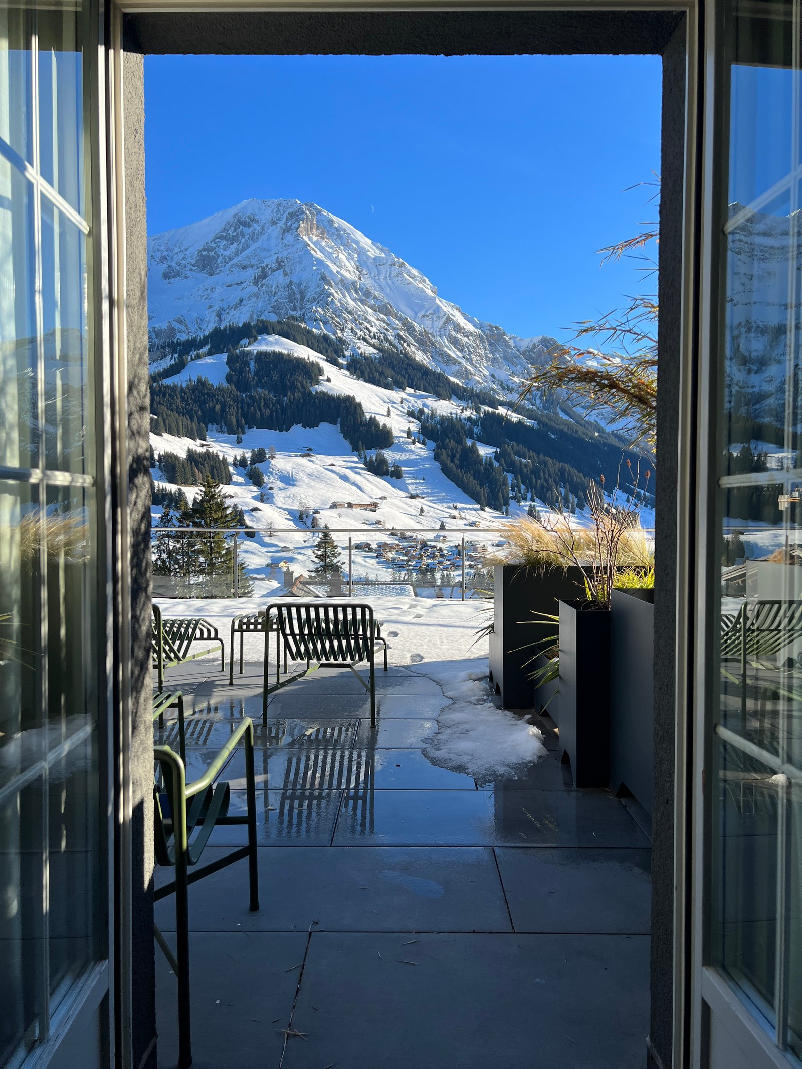 The Cambrian hotel in Adelboden, Swiss Alps