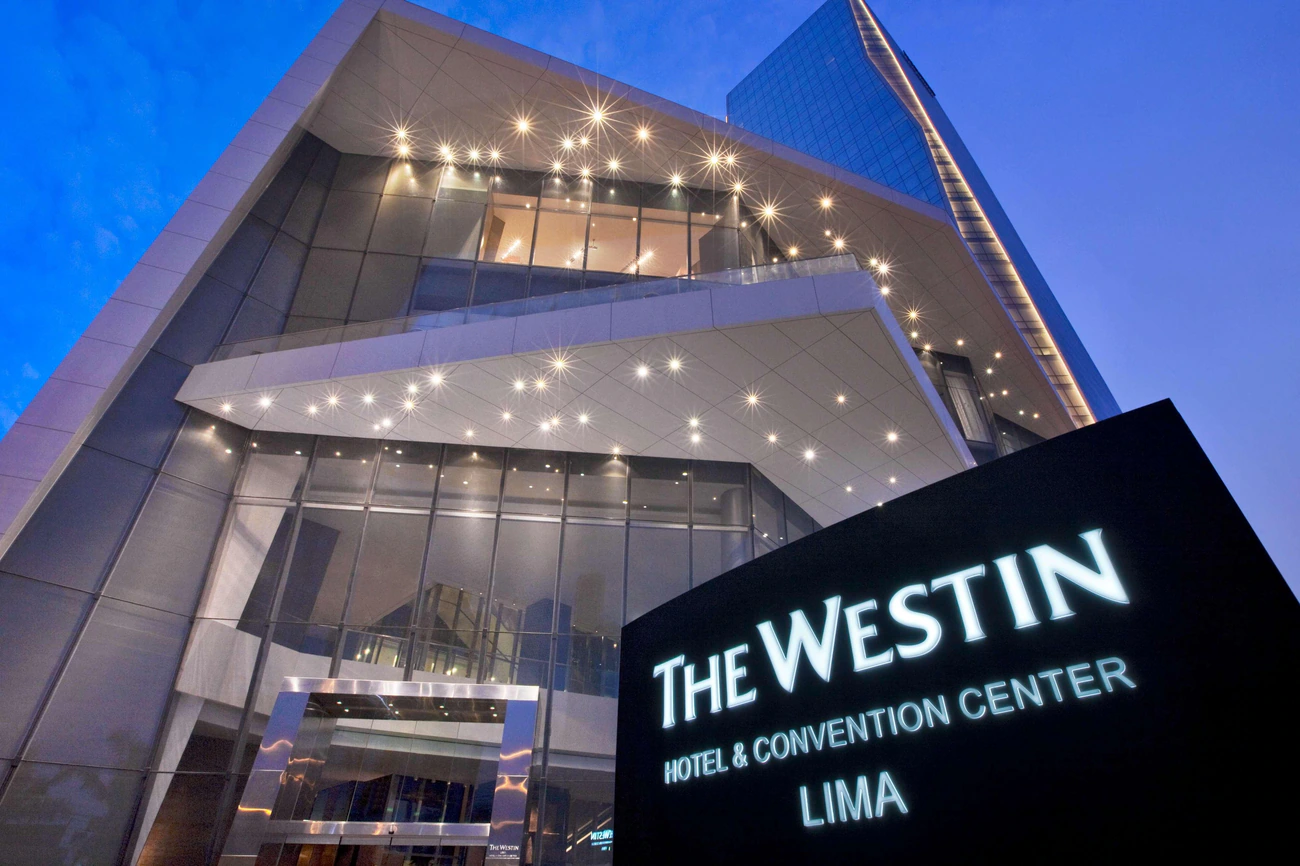 The Westin Lima hotel exterior classic view, Miraflores Lima Peru