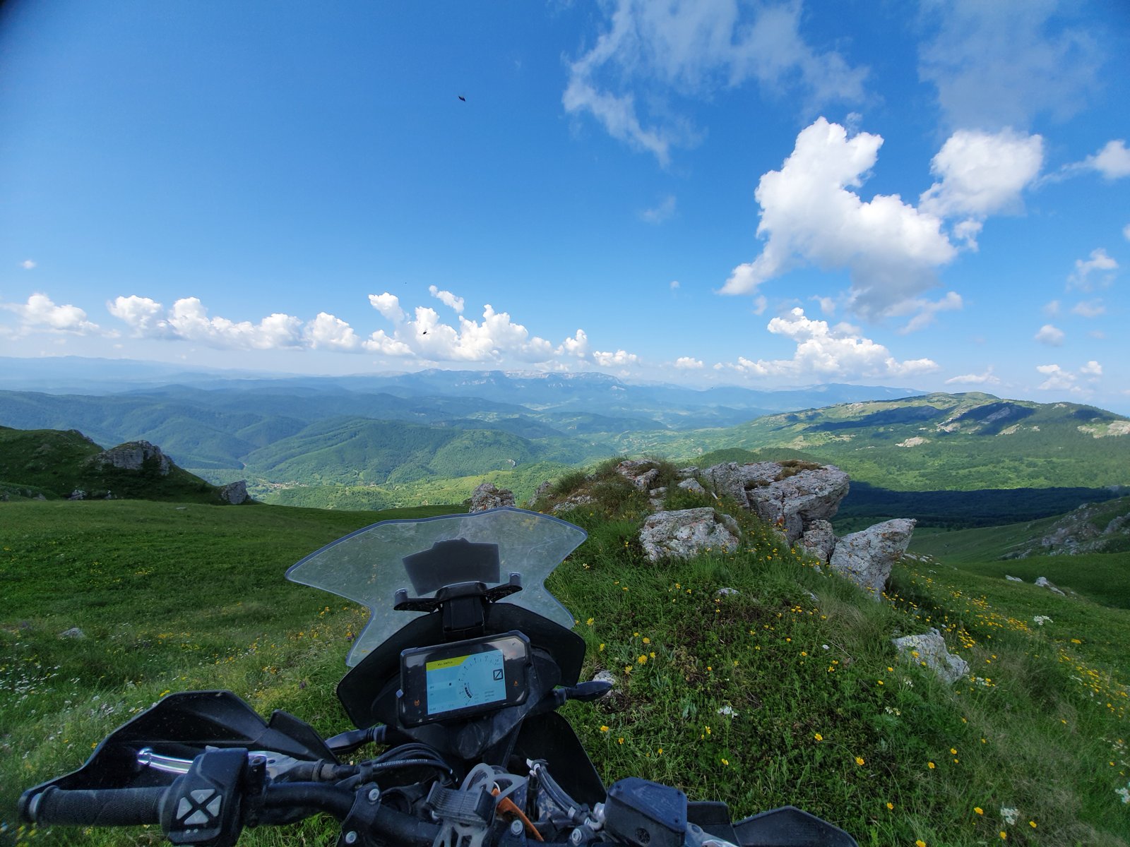 Bosnian mountain landscape — Bjelašnica plateau