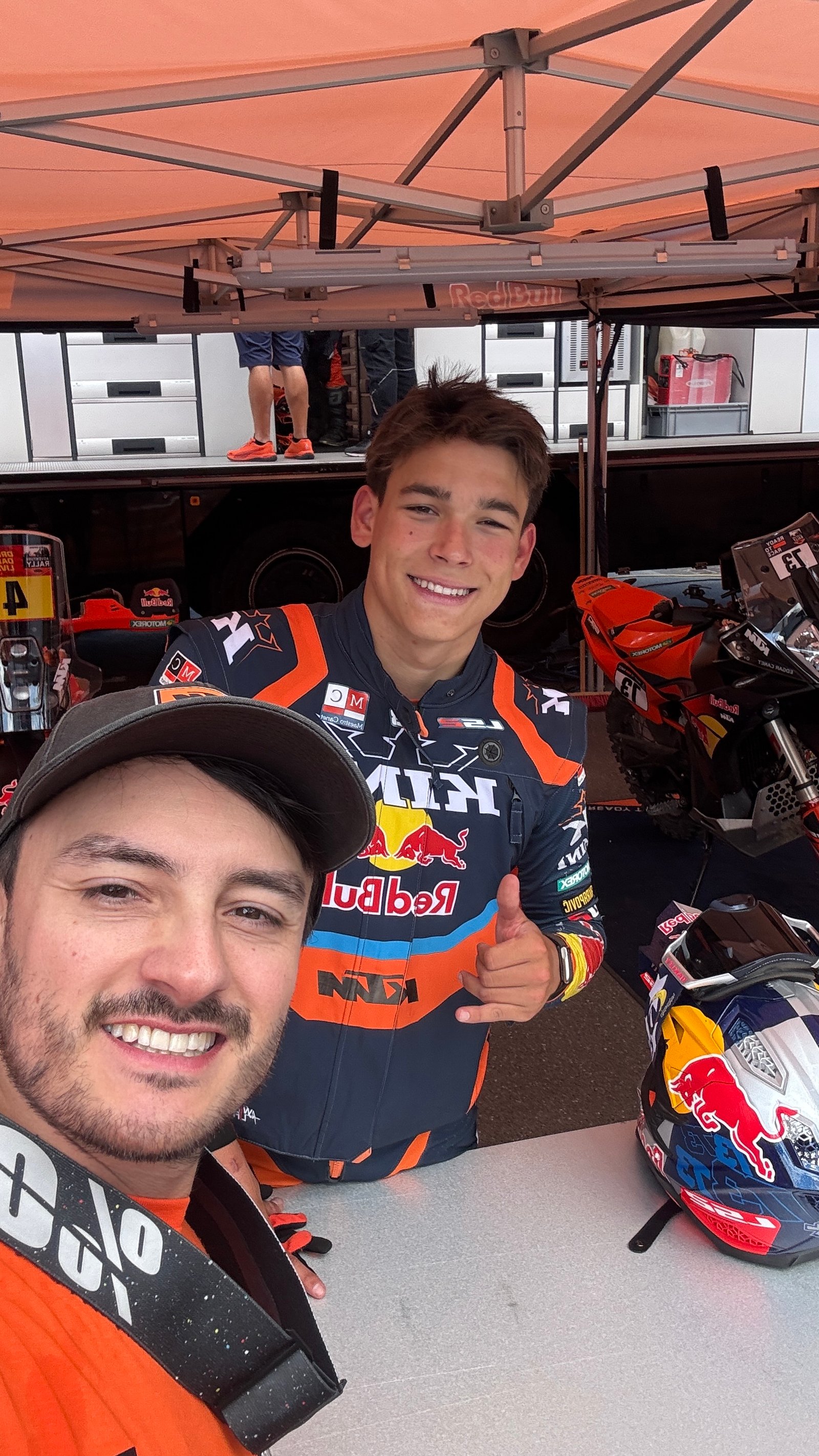 Alongside Edgar Canet at the KTM Adventure Rally Romania 2025