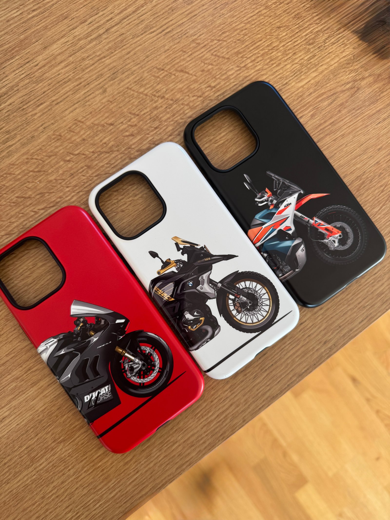 Moto phone cases collection Ducati BMW KTM