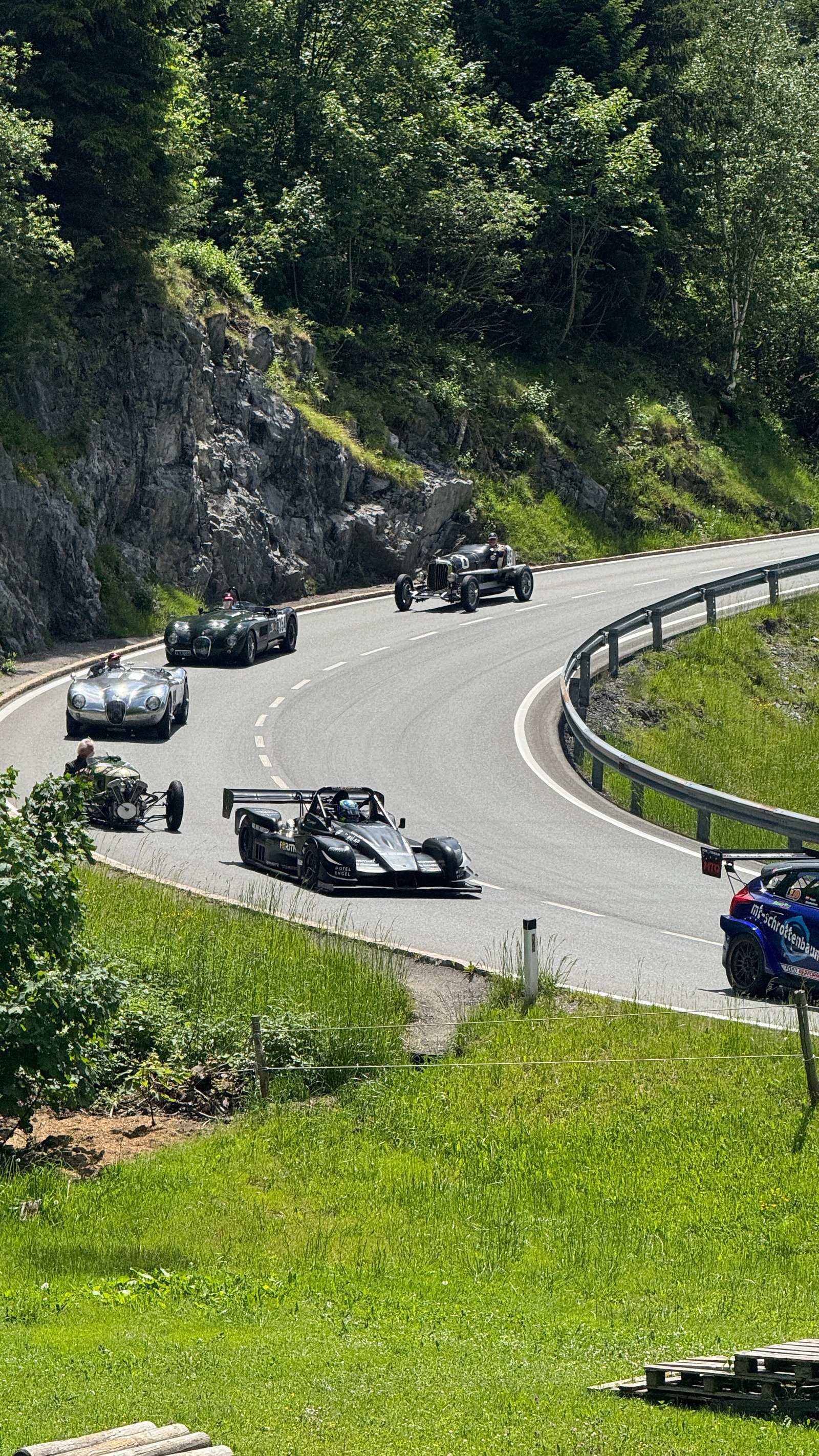 Cars at the Arlberg Mountain Slalom Stuben am Arlberg Austria 2026 race photography