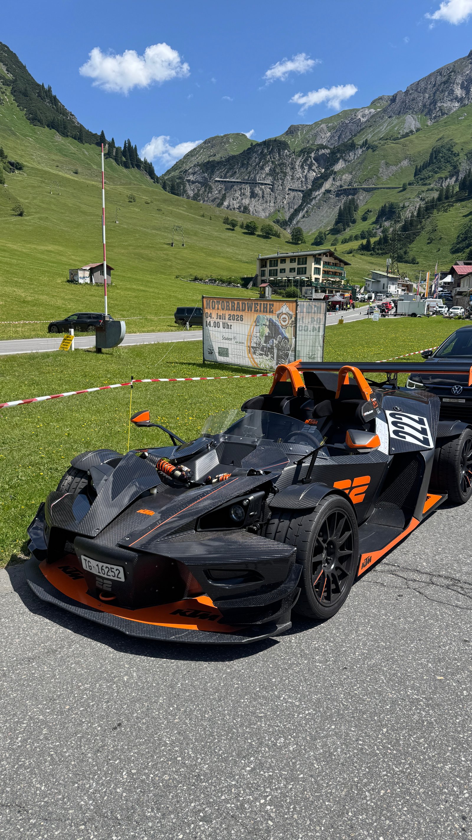KTM X-Bow at the Arlberg Mountain Slalom hillclimb Austria 2026